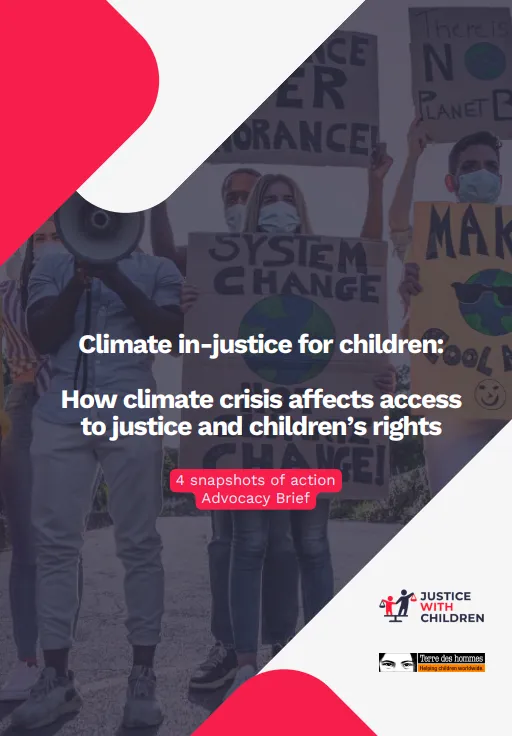 Climate in-justice for children: How climate crisis affects access to justice and children’s rights